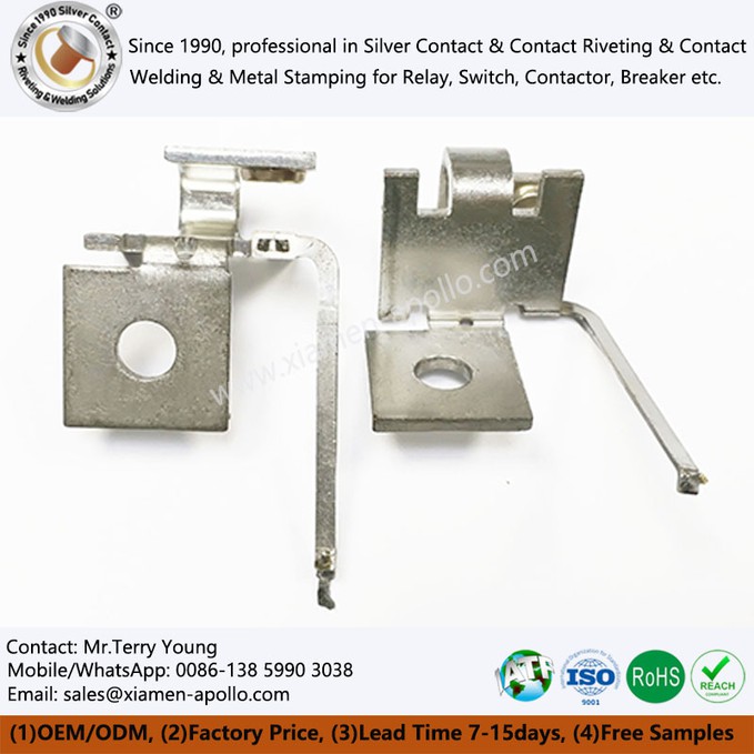 Copper Sheet Stamping for EV Relay Copper Sheet Stamping for EV Relay